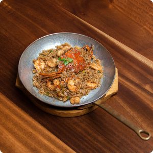 Riz aux Crevettes Teriyaki (Sucré-Salé)