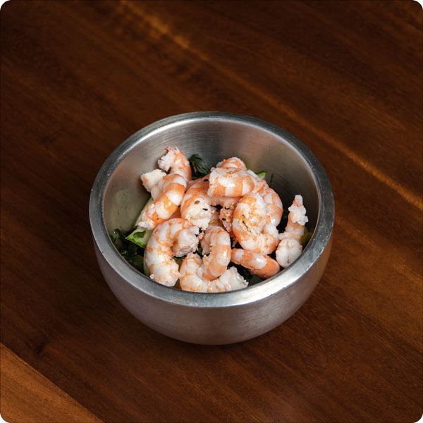 Salade d'Algues au Crevettes